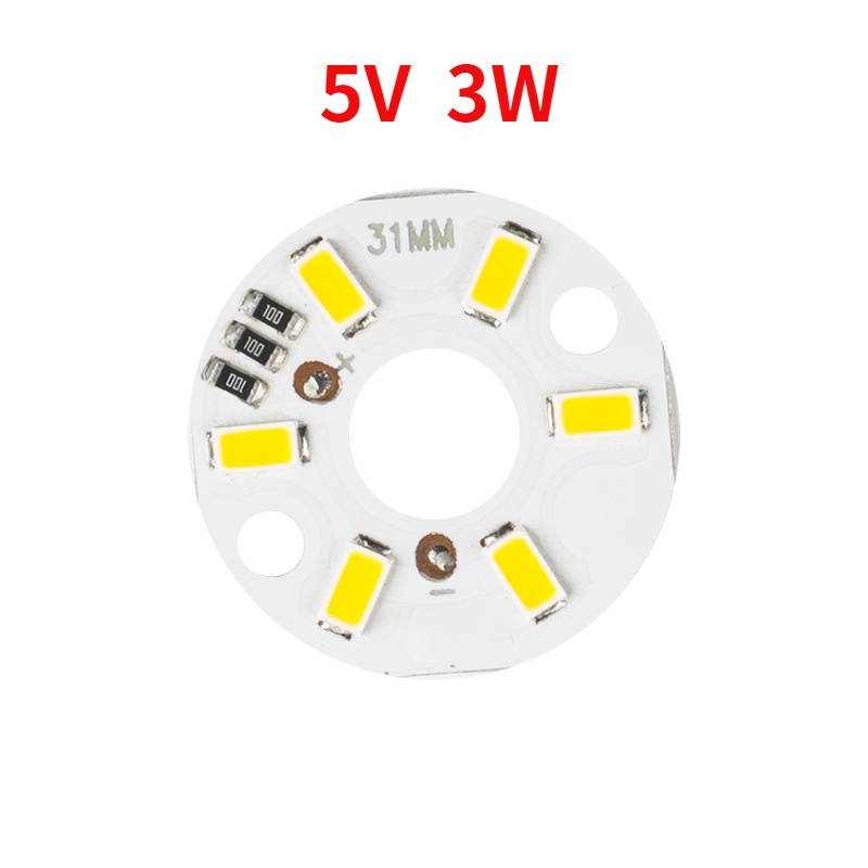 [ 量大價優 ]  led低壓燈片  5V光源板 3W 單色USB直流供電  禮品燈片