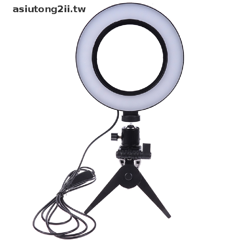 6 英寸 LED 環形燈 自拍相機直播可調光手機 影樓拍照視頻
