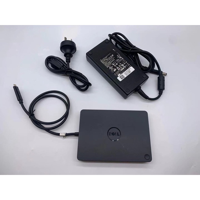 【現貨速發】原裝Dell WD15 dock擴展塢 戴爾USB-C雷電type通用XPS 9350 7370