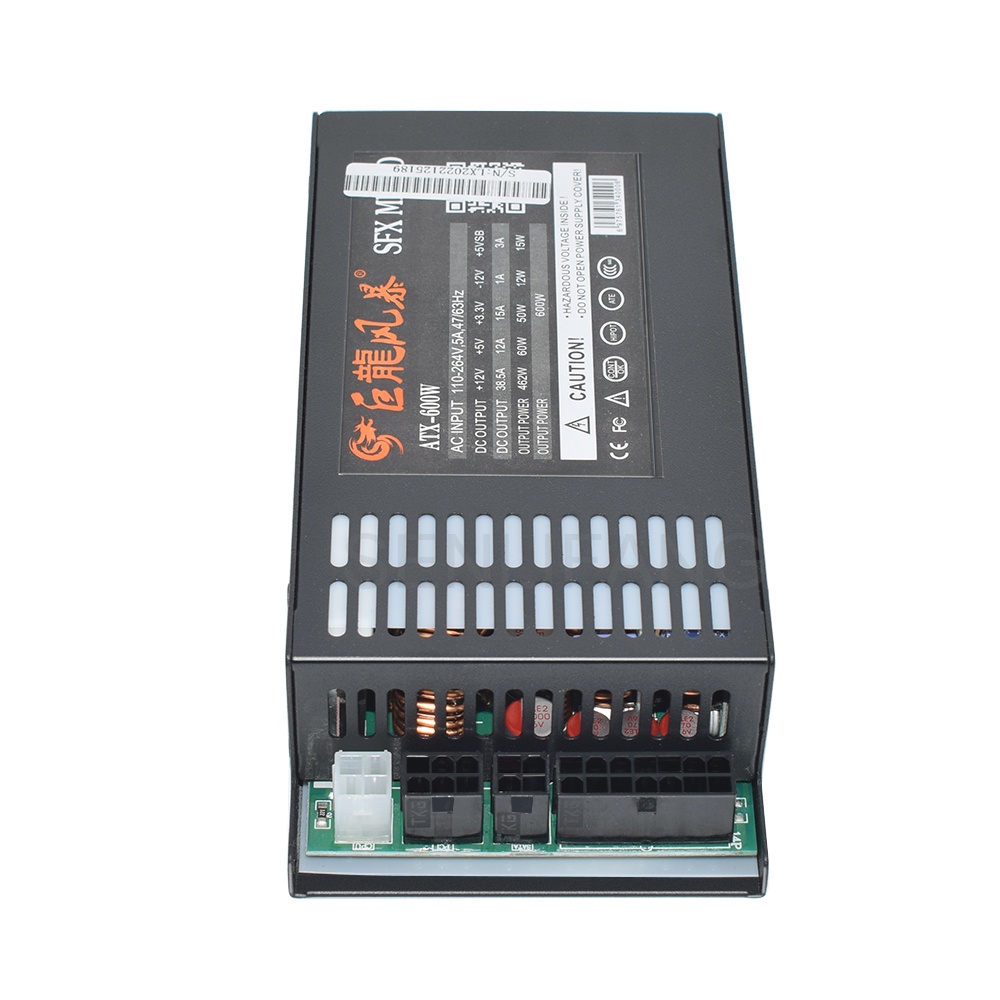 全模塊化 1U Mini Flex ATX PSU PC 電源 600W 適用於 K39 A4 S3 G5 ITX 迷你