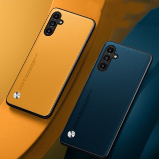 SAMSUNG 適用於三星 Galaxy A05 A05s A15 A25 A35 A55 5G 2023 純皮皮革手機
