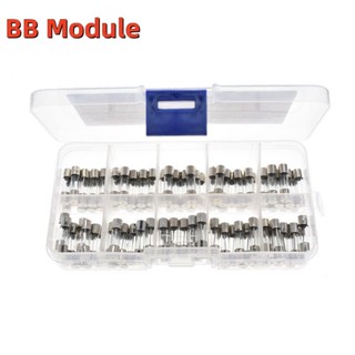 100pcs 套裝 5x20mm 快熔玻璃管保險絲組合套件,快熔玻璃保險絲 5A 10A 15A 250V 0.2A -