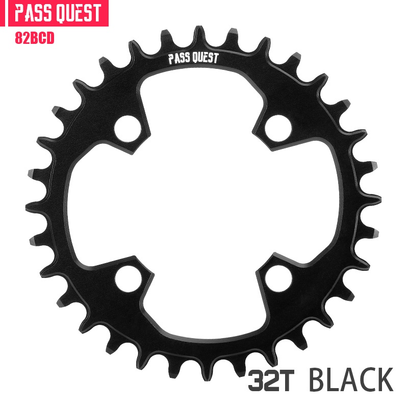 Pass QUEST 82bcd 鏈輪窄寬齒鏈輪 30/32/34/36T 適用於 Trek 自行車曲柄組 Fsa Al