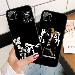 Realme C1 C2 C3 C11 2021 C12 軟矽膠手機殼保護套黑色一件