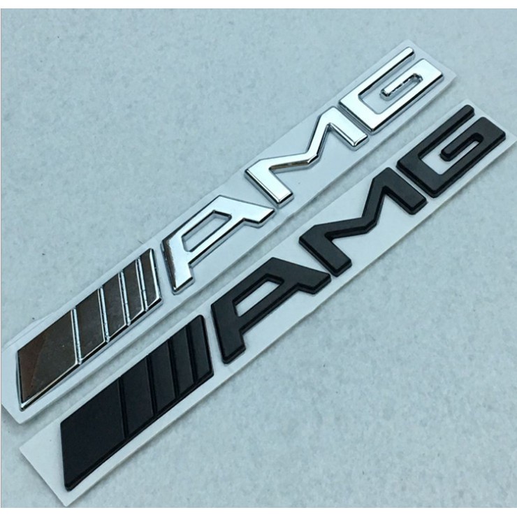 適用於奔馳amg車徽車貼c級e級s級cla C63改裝AMG尾字貼