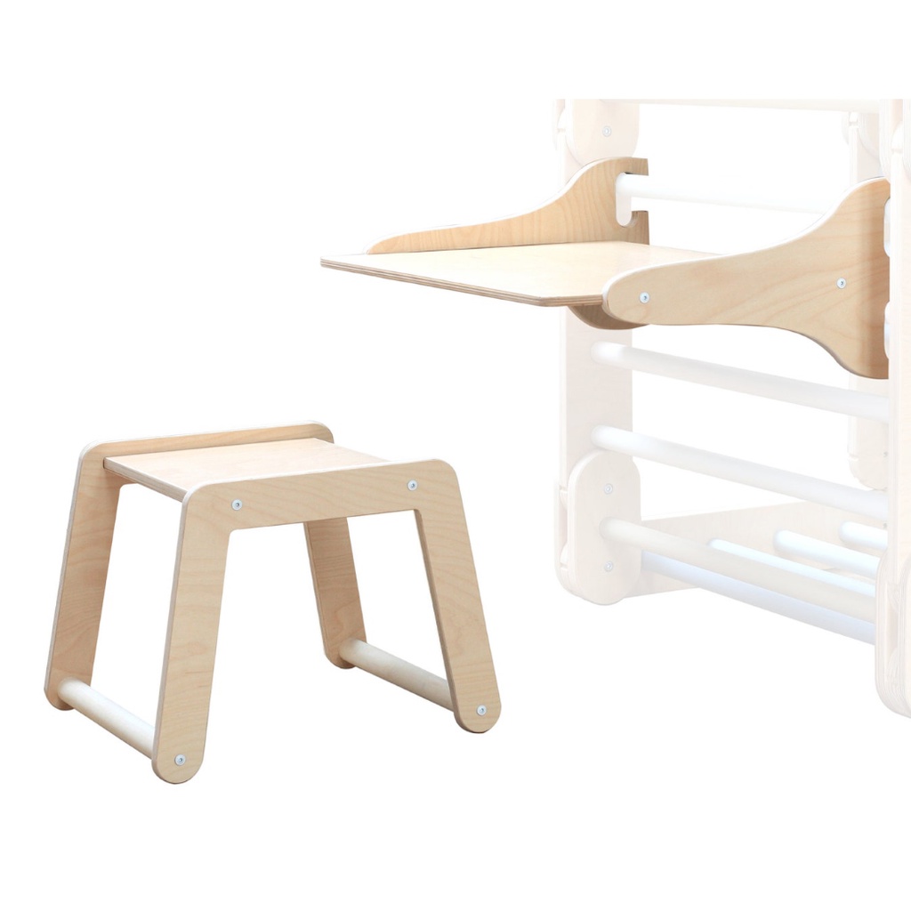 happymoon 攀爬架延伸配件－兒童成長桌椅組
