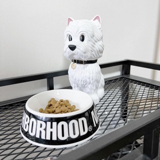 NEIGHBORHOOD CEDOG BOWL寵物系列陶瓷貓狗糧碗飲水狗盆