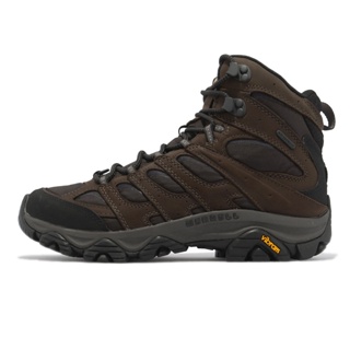 Merrell 登山鞋 Moab 3 APEX Mid WP 防水 深棕 黑 高筒 戶外 男鞋 ACS ML037051