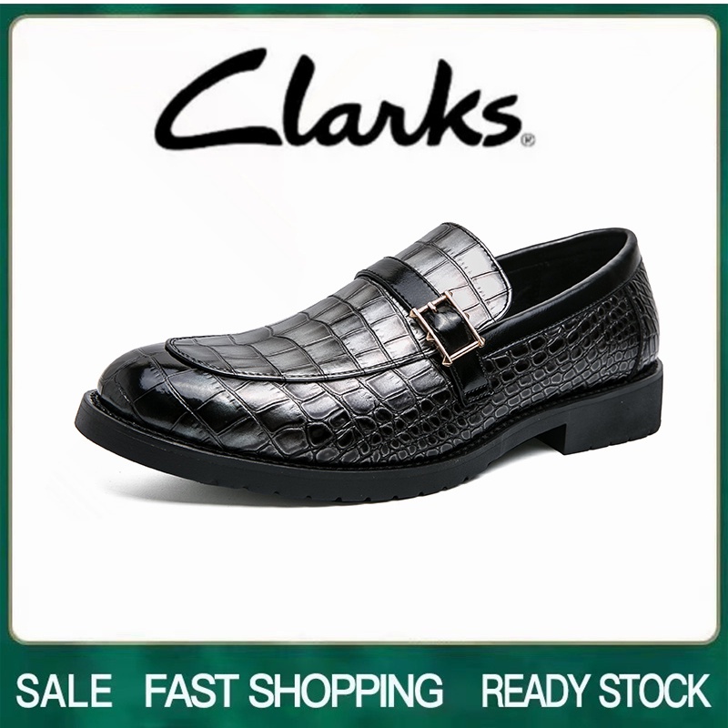Clarks 男鞋 clarks 正裝鞋男士韓版皮鞋辦公鞋男士皮鞋大碼 45 46 47 48 clarks 皮鞋男士