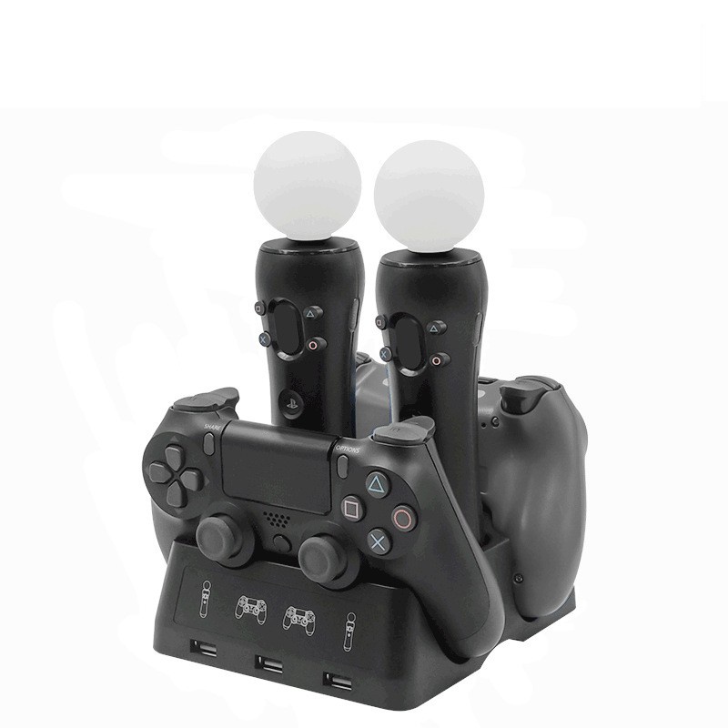 PS4/PS MOVE/PS VR手柄充電器