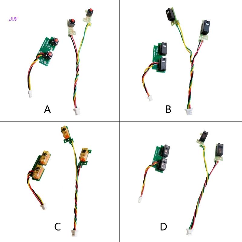 Dou 鼠標微動開關 8.0/TTC80M 鼠標按鈕圓形板用於 G304 微動開關
