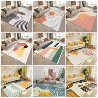 [現貨]2023新款 120*160cm寵物地毯 北歐ins客廳地毯 莫蘭迪現代簡約大面積滿鋪房間沙發茶几墊 臥室床邊毯