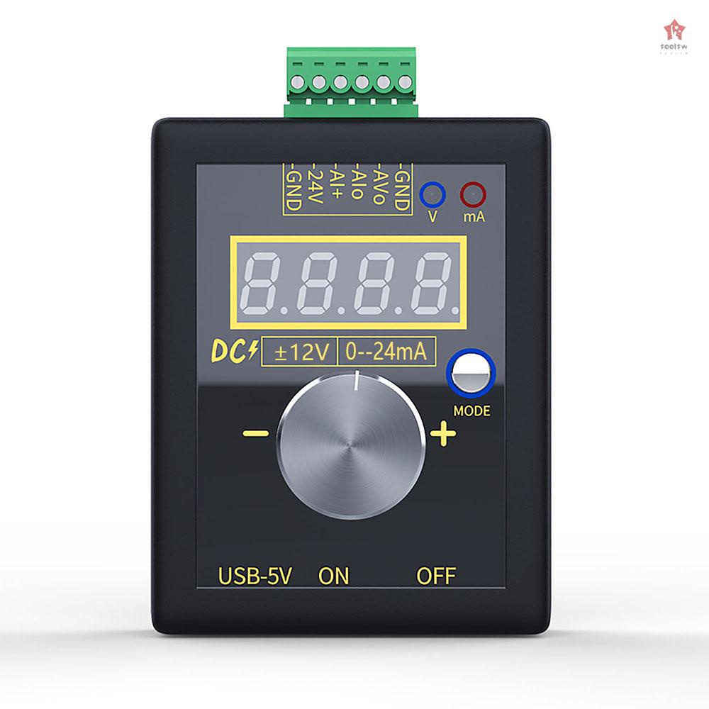 {最新}SG-002 手持式小型電壓電流發生器 DC 0-10V 0-22mA 電流電壓信號發生器