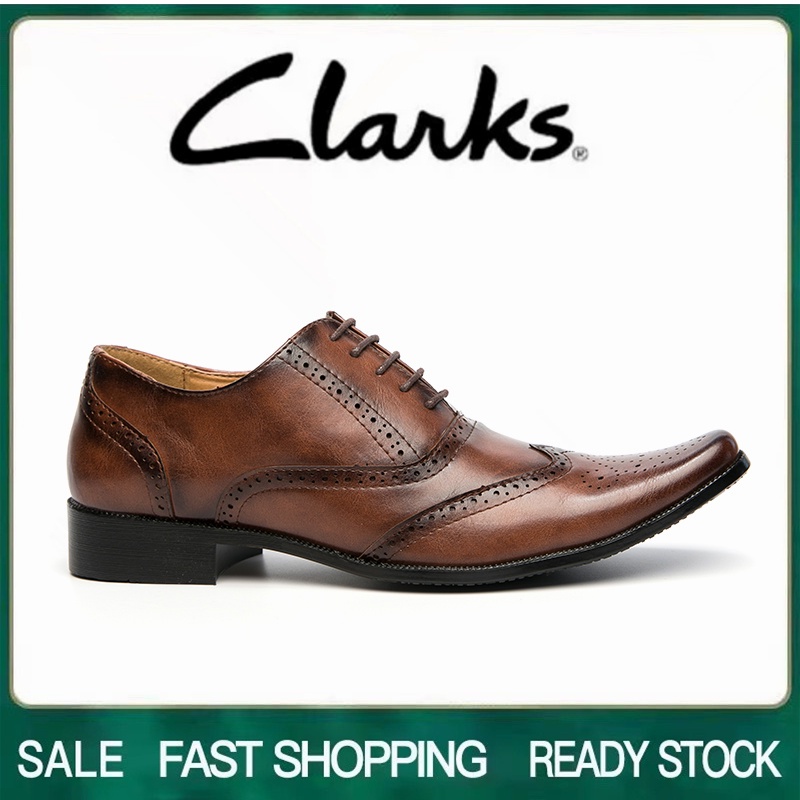Clarks 男鞋 clarks 男士正裝鞋韓國皮鞋辦公鞋男士皮鞋 clarks 皮鞋男士