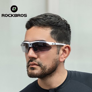 Rockbros 自行車眼鏡偏光騎行太陽鏡帶可更換鏡片