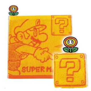 任天堂 超級瑪利歐手帕毛巾(火力花)/Mario