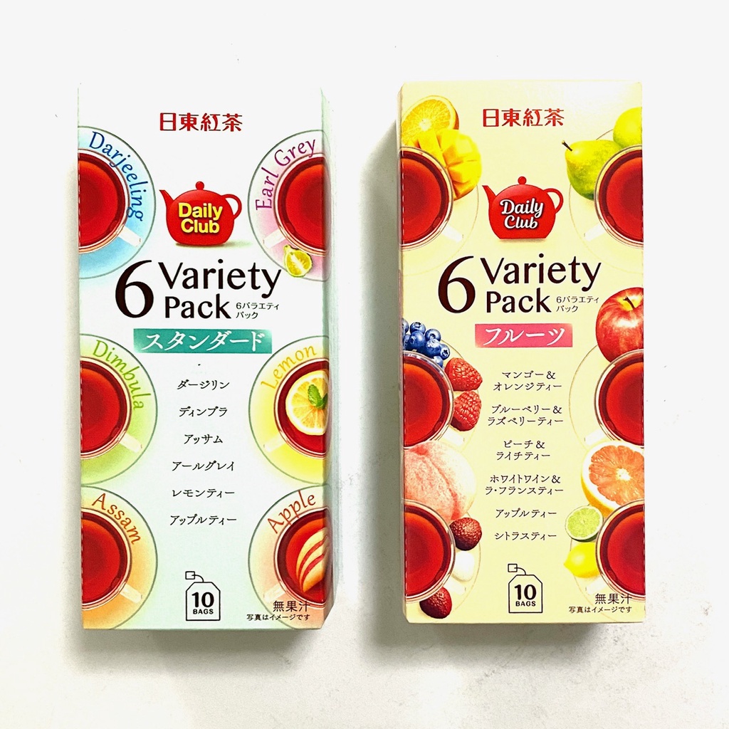 日東紅茶  Daily-6種紅茶茶包/綜合水果風味