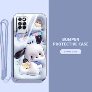 Infinix Note 10 Pro NFC X695 X695D X695C 3D 視覺效果手機殼超薄全包手機殼帶掛