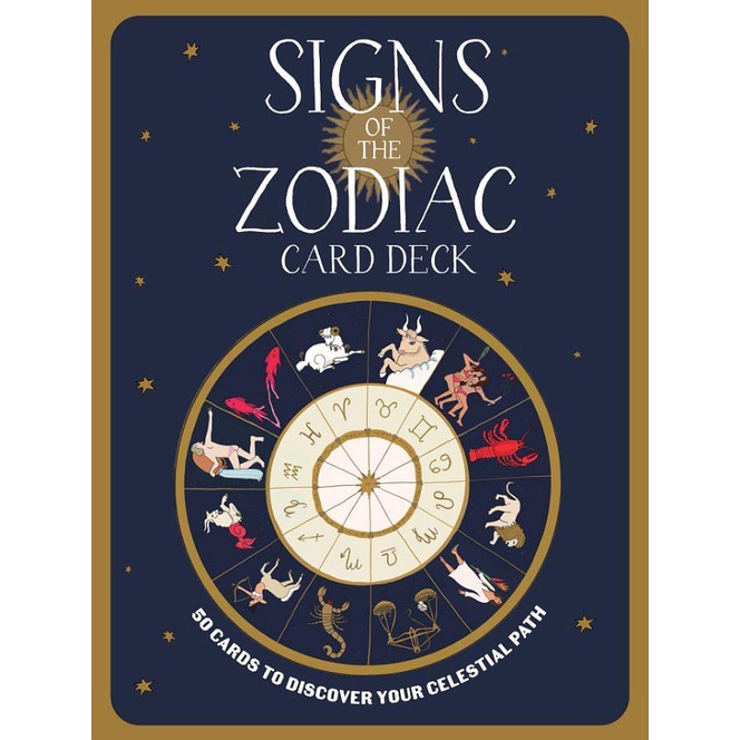 Signs of the Zodiac Card Deck: 50 Cards to Discover Your Celestial Path/Carlota Santos eslite誠品