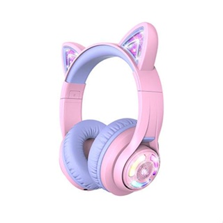 iClever BTH13炫光無線兒童耳機/ 紫色 eslite誠品