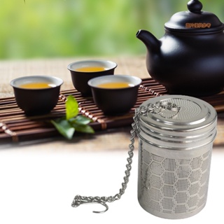 【陽光家居】304不鏽鋼養生壺過濾網創意保溫杯茶杯茶壺泡茶調料球滷料籃茶漏