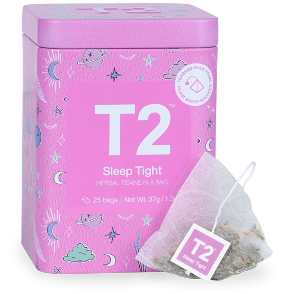 T2 Tea澳洲名茶-澳洲伴手禮首選 - T2茶 舒眠茶-罐裝 (茶包)