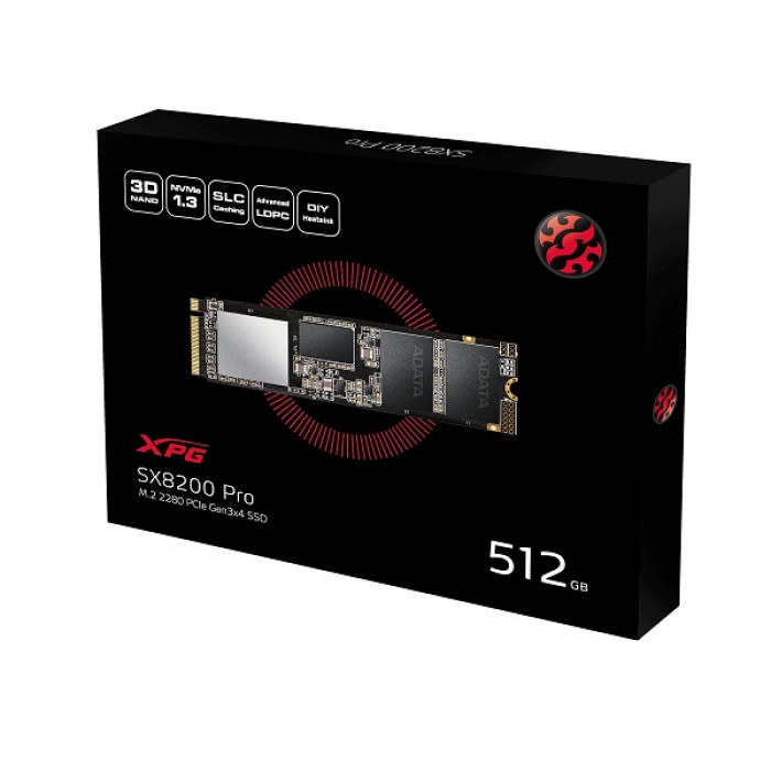 定制 SSD SX8200 PRO 512GB NVMe M.2 Gen3x4