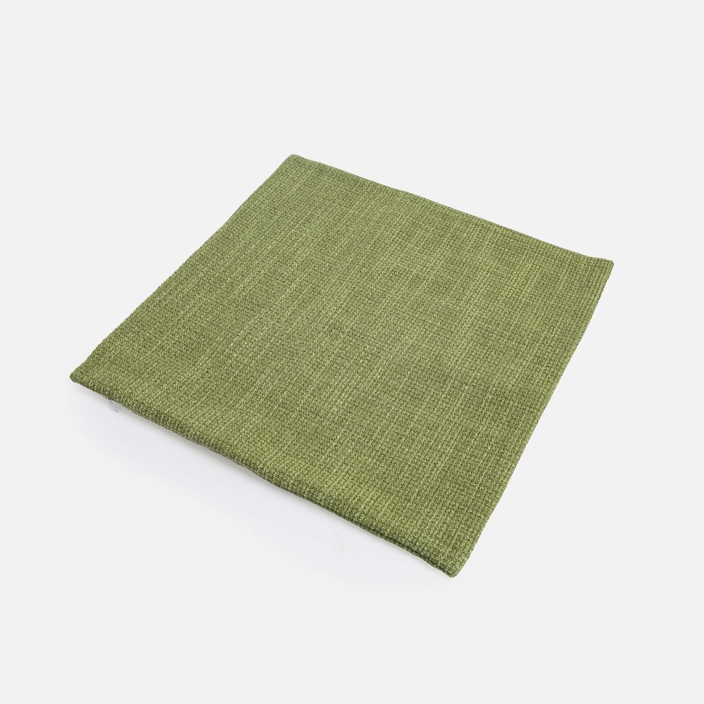 hoi!質感編織布抱枕套45x45cm-草原綠