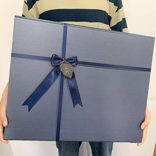 超大號禮物盒油畫生日禮盒特大長方形包裝盒畫框相框創意空盒子
