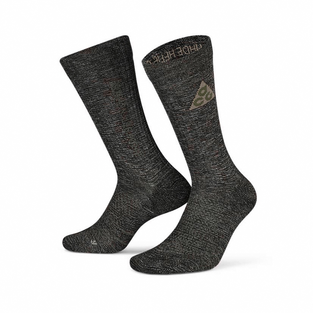 Nike 襪子 ACG 男女款 單雙入 羊毛襪 長襪 中筒襪 雪花 運動襪【ACS】 DA2599-222