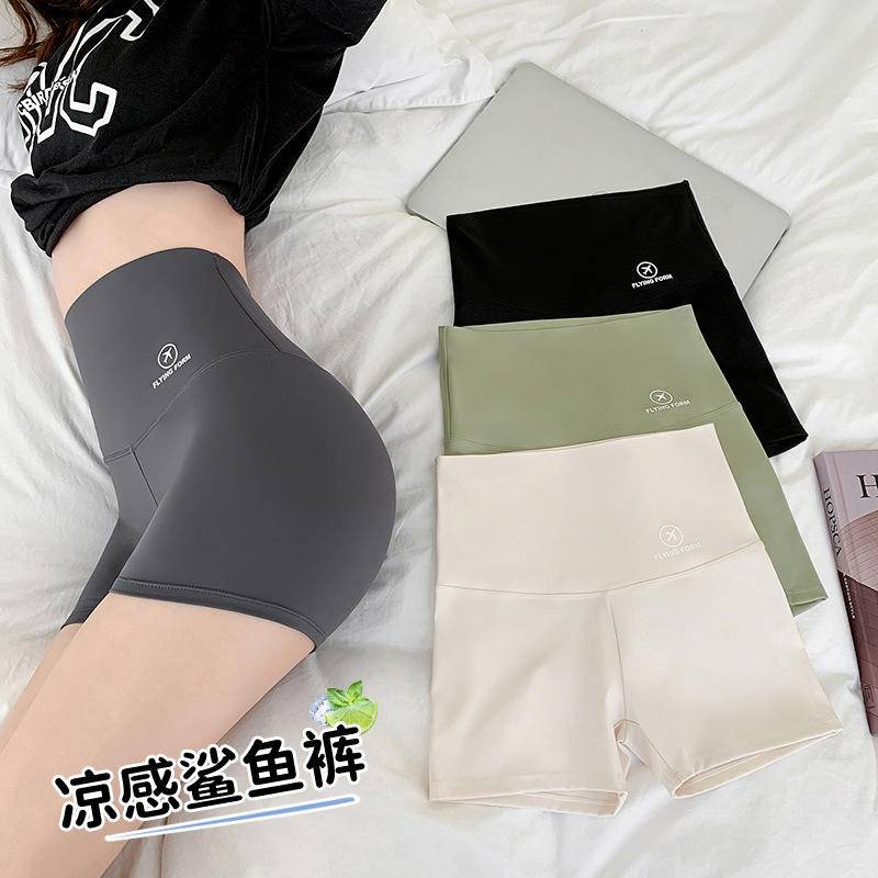 內搭褲 C111防走光安全褲 內褲 鯊魚褲女 夏季三分薄款收腹裙褲 防走光可外穿錦綸大碼打底安全短褲 提臀 收腹