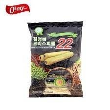 【享吃零食】OMF歐邁福 22綜合捲心穀物棒-黑芝麻口味