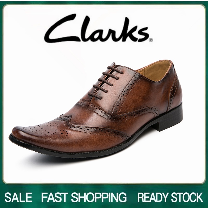 Clarks 男鞋 clarks 男士正裝鞋韓國皮鞋辦公鞋男士皮鞋 clarks 皮鞋男士