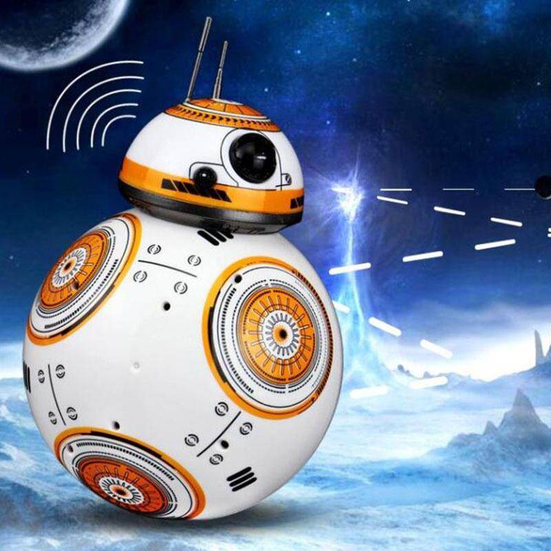 現貨+預購星球大戰BB8 智能遙控機器人玩具跳舞旋轉小球帶燈巡邏機器人