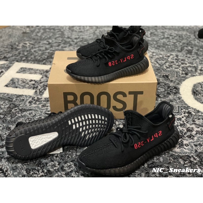 Yeezy 350 V2 黑底紅字的價格推薦- 2023年11月| 比價比個夠BigGo