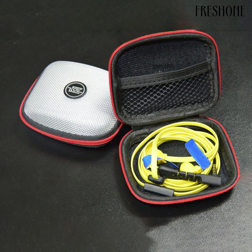[簡尚] KZ耳機包收納盒藍牙耳機收納包方形便攜抗壓耳機收納包EVA
