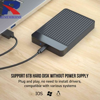 HDD Case 2.5 SATA to USB 3.1 Adapter Hard Drive Enclosure fo