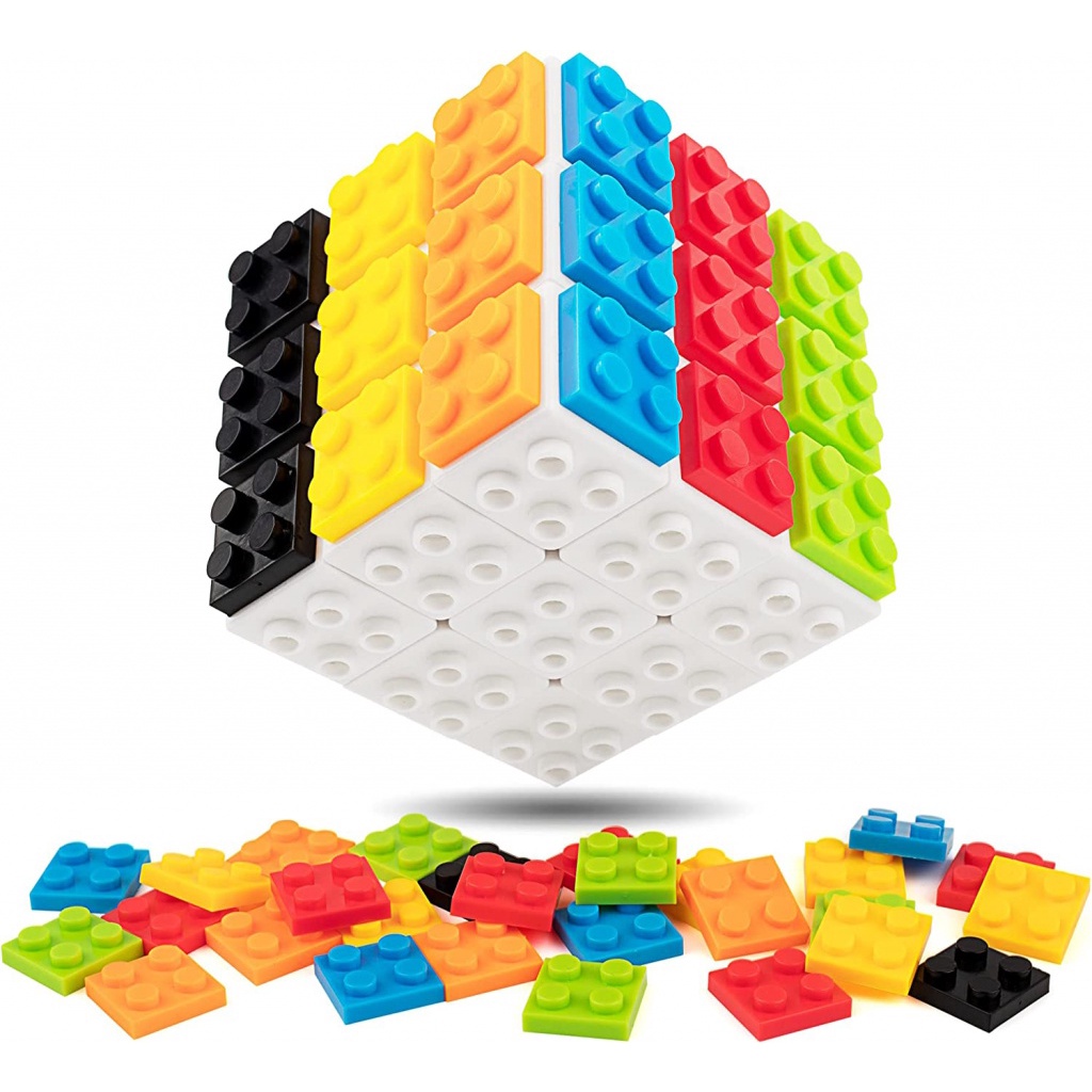 積木積木 3x3x3 速度魔方玩具,拼搭積木 3D 魔方,手持腦筋急轉彎拼圖禮物創意,拼圖積木遊戲