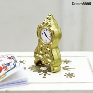 [DM8] 52DOLLHOUSE娃娃屋配件 微縮模型玩具創意 復古合金擺鐘