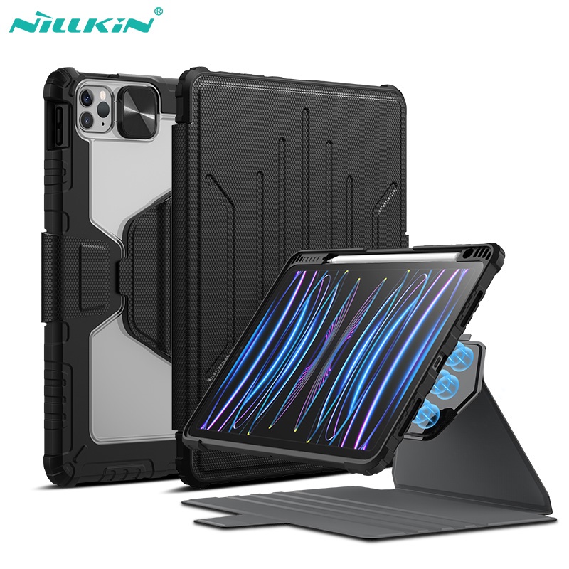 Nillkin 適用於 iPad Pro 12 9 保護套 2022/2021 磁性保護套適用於 iPad Pro 11