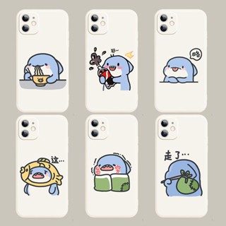 小鯊魚卡通殼 vivo X60 Pro 手機殼 vivo X60 X50 Pro Y19 Y81保護殼防摔殼男女學生可愛