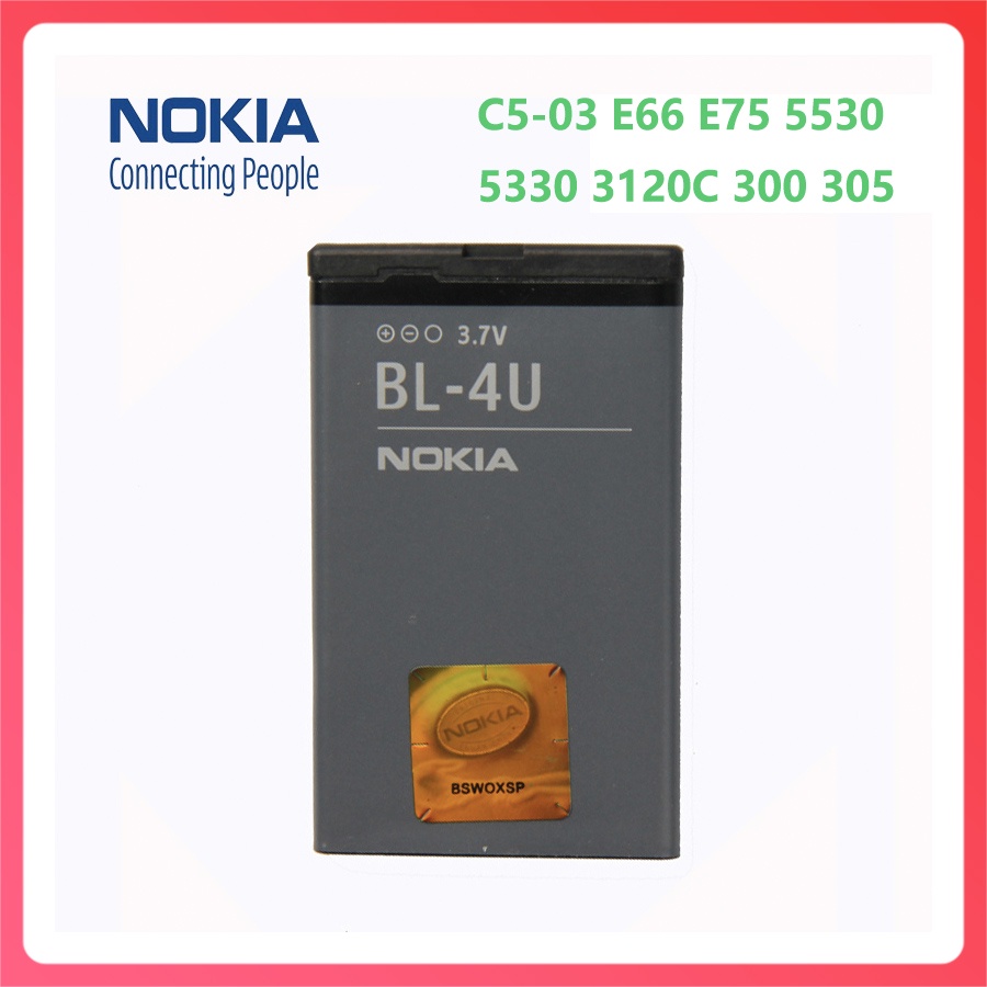 nokia 原廠 諾基亞 3120c C5-03 原裝電池 BL-4U 5250 6212c 5530XM 5730XM