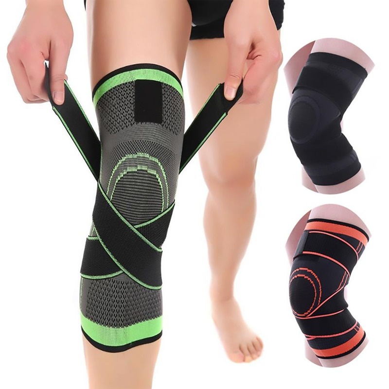[陽光] 護膝健身護膝髕骨帶彈性繃帶帶運動帶護膝保護帶足球運動