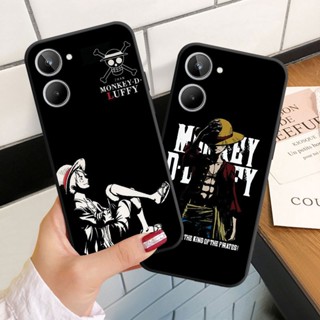 Realme 10 Pro + 4G 5G X50 Pro 軟矽膠手機殼保護套黑色一件