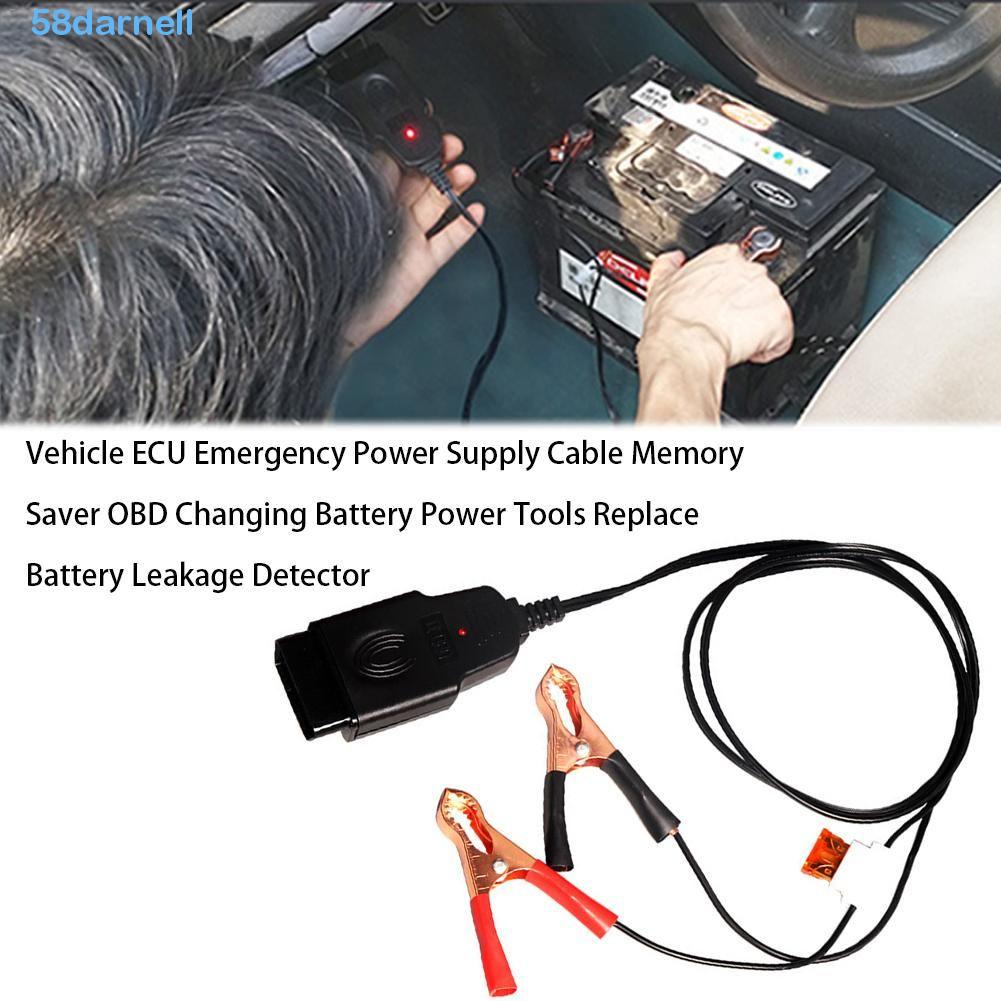 Darnell 更換電池工具 OBD2 緊急 ECU 內存保護器車載電腦優質汽車更換工具