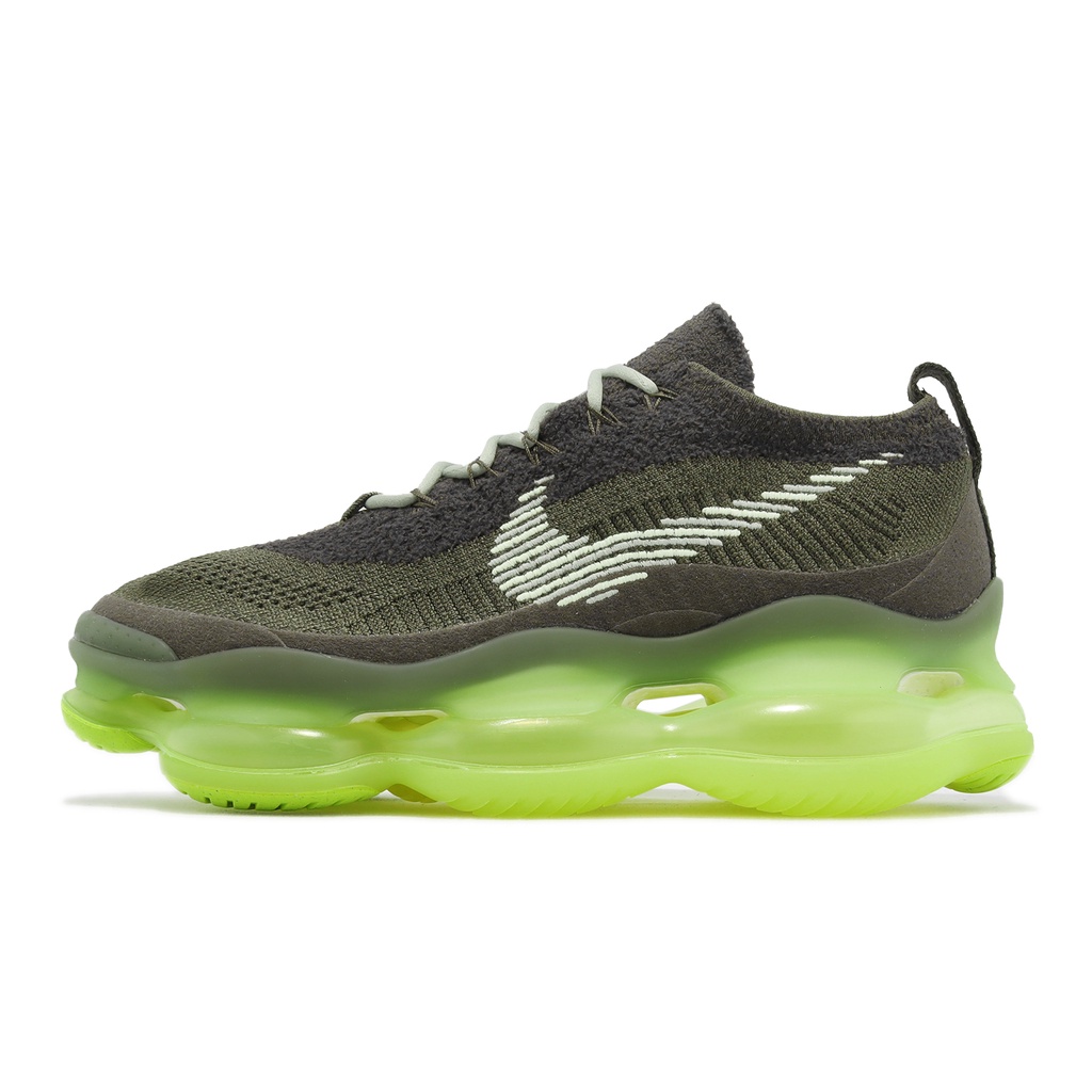 Nike 休閒鞋 Air Max Scorpion FK 軍綠 綠 大氣墊 厚底 男鞋 【ACS】 DJ4701-300