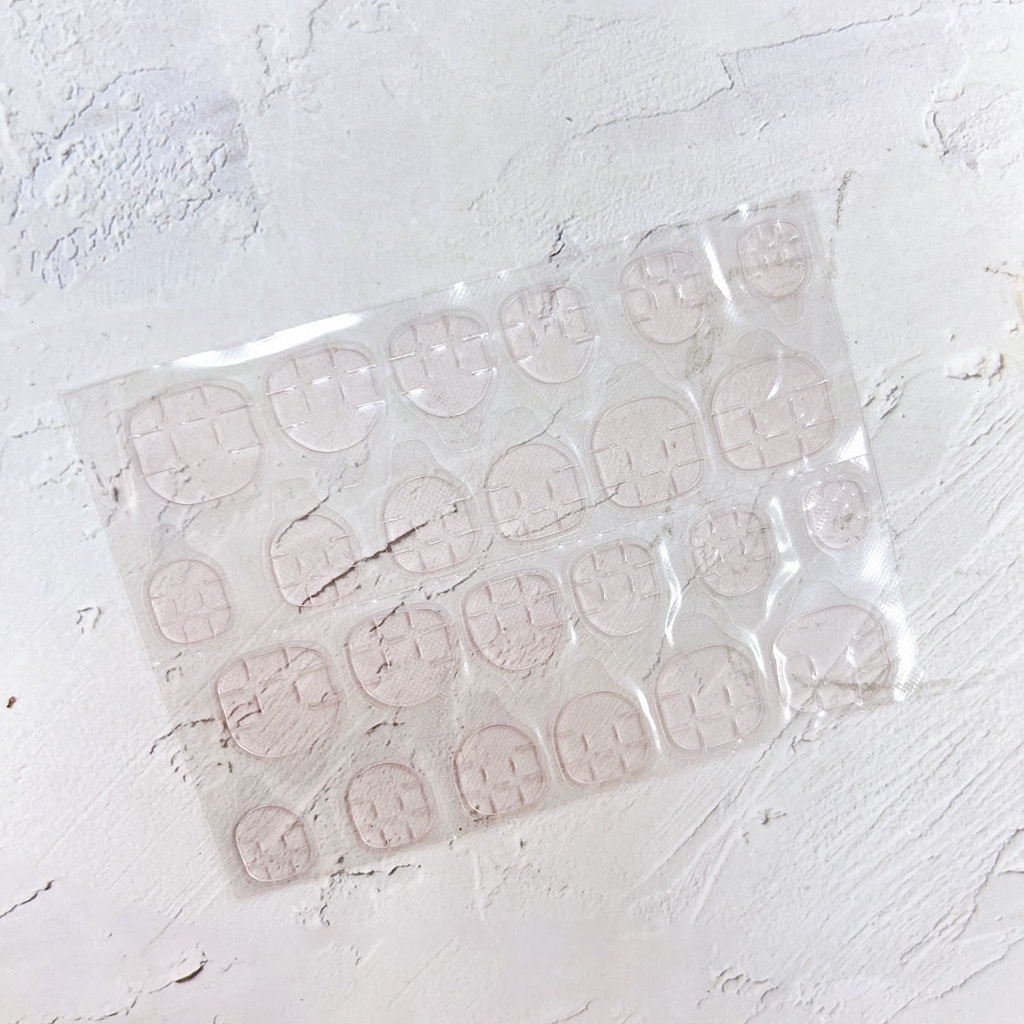 凱登🇹🇼台灣現貨🇹🇼果凍膠 果凍貼 水晶膠帶 黏甲片神器QQ膠條 飾品展示膠帶 無痕膠帶 圓點展示貼