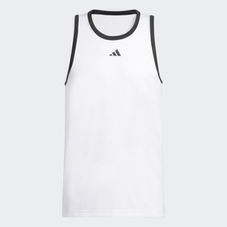 Adidas 3g Speed Tank 男 運動背心 籃球背心 吸濕 排汗 舒適 亞洲版 白 [IC2460]