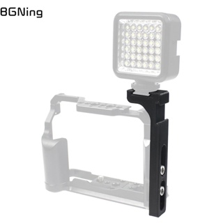 Bgning 相機籠側延長桿 1/4 螺絲到熱/冷靴底座安裝適配器 3D 打印用於閃光燈支架監視器支架