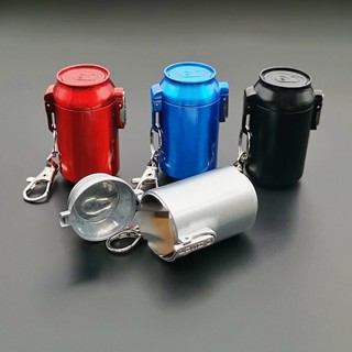 【現貨】 菸灰缸 煙灰缸 創意隨身煙灰缸便攜式帶蓋大號口袋密封防漏 戶外旅行家用煙灰缸